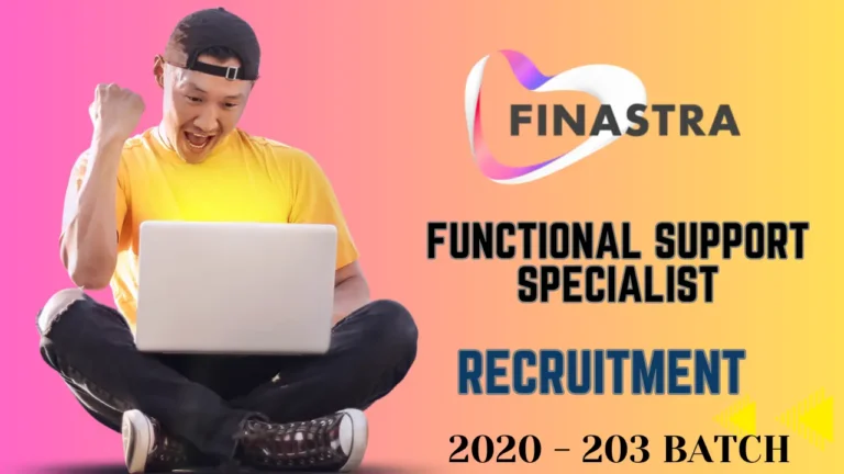 FinaStra Hiring Functional Support Specialist