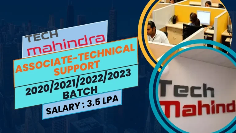 Tech Mahindra Job