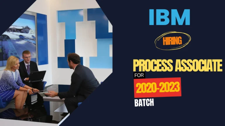 IBM Process Associate Job