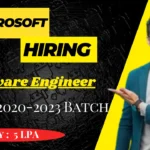 Microsoft Software Engineer Job