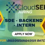 CloudSEK SDE - Backend - Intern jOB