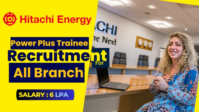 Hitachi Energy Power Plus Trainee Job