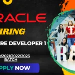 Oracle Software Developer 1 Job