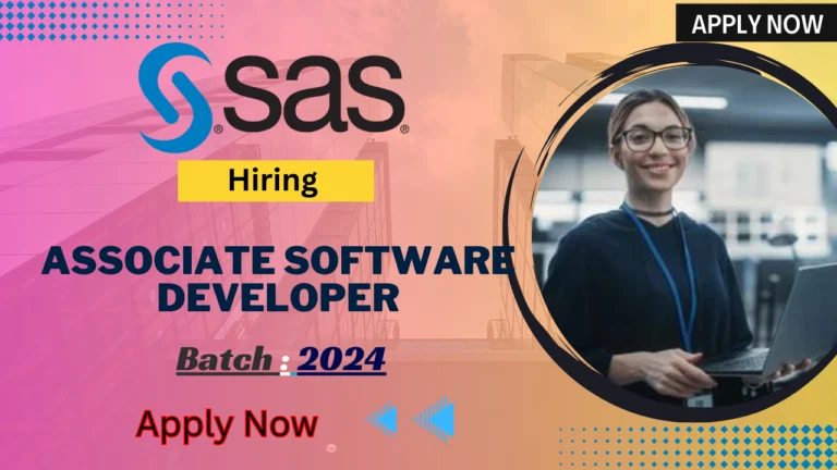 SAS Associate Software Developer Job