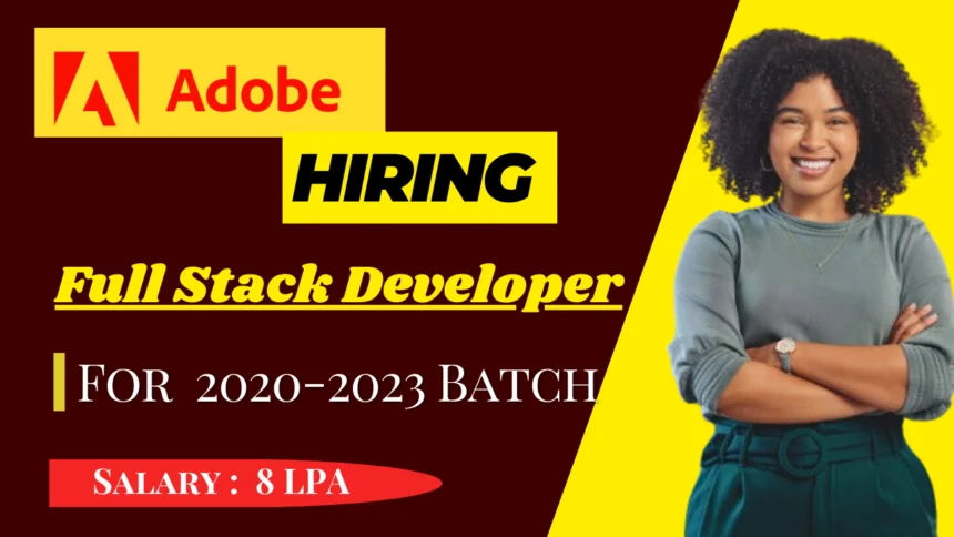 Adobe Full Stack Developer Job