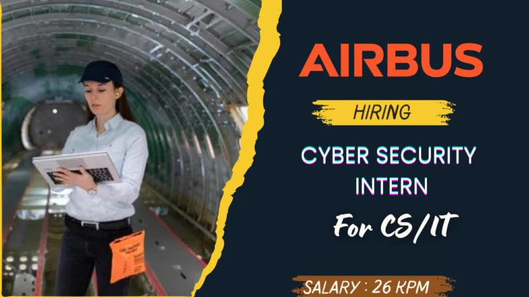 Airbus Cyber Security Intern Job