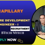 Capillary Software Development Engineer - I Job