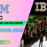 IBM Backend Developer Job