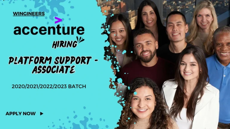 Accenture Platform Support - Associate Job