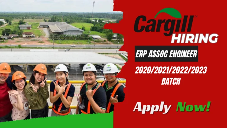 Cargill ERP Assoc Engineer Job