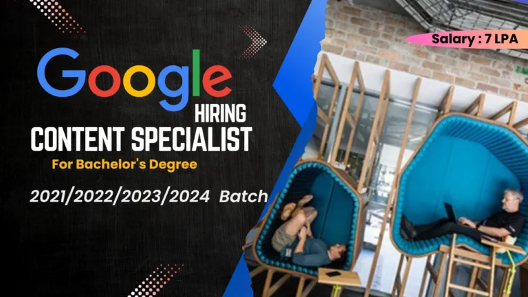 Google Content Specialist Job
