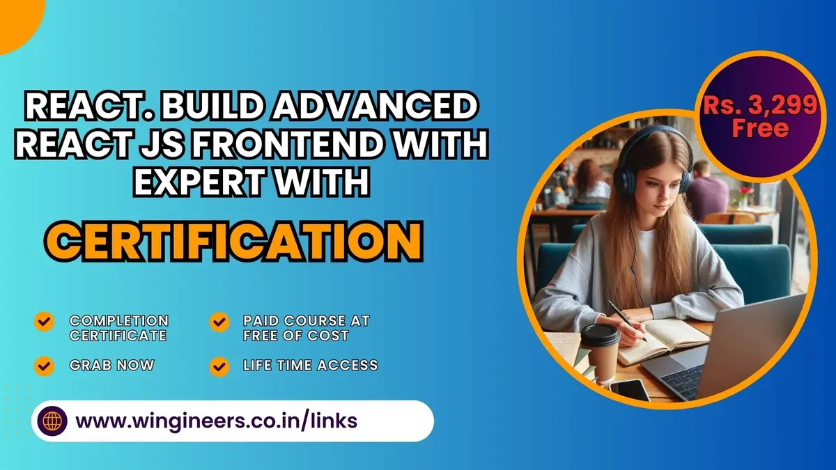 React. Build advanced React JS Frontend with expert course
