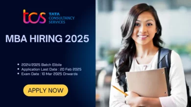 TCS MBA Hiring