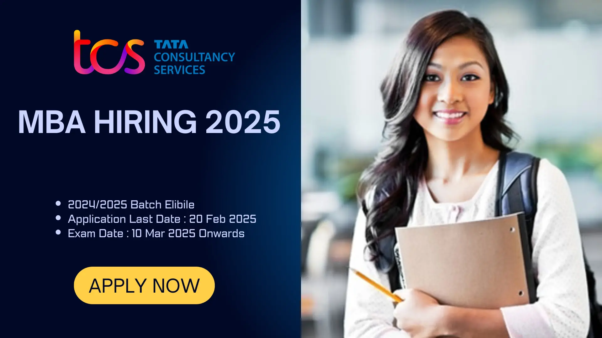 TCS MBA Hiring